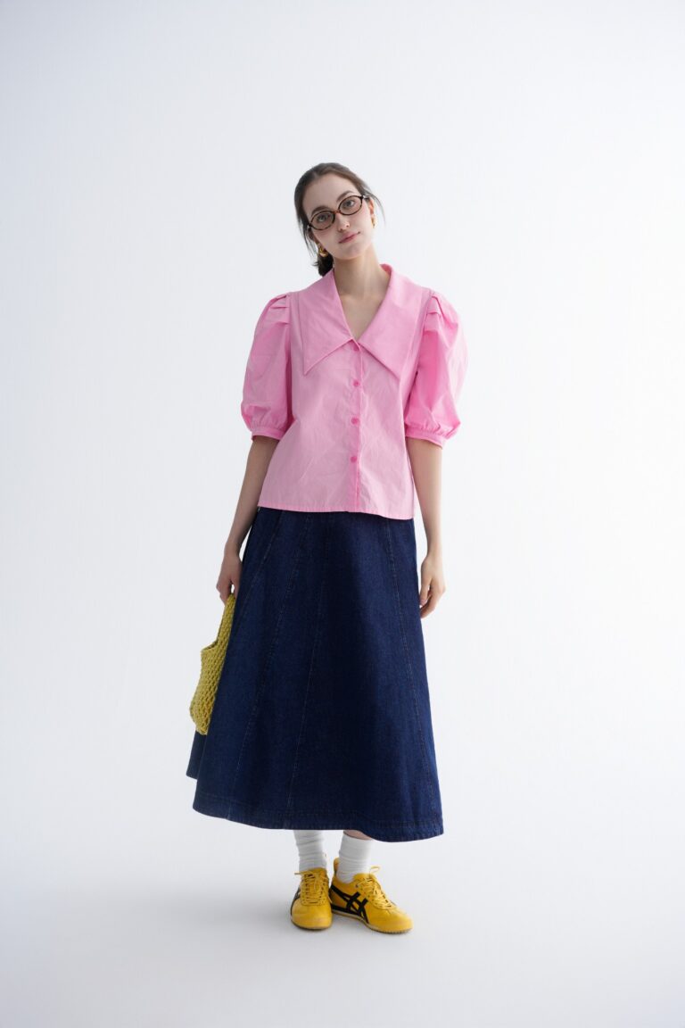 Emma Embroidered Shirt / Cream main image 0